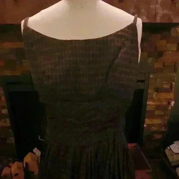 1940s plaid day dress - Picture 2 of 3
